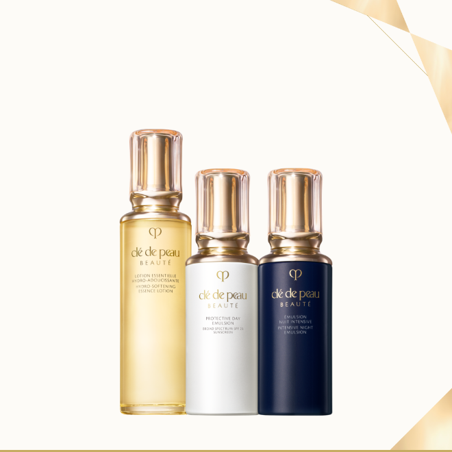 Clé de Peau Beauté デイリー エマルジョンケア セット  DAILY EMULSION CARE SET 免税価格 38,700円 国内参考価格 47,300円(税込)相当