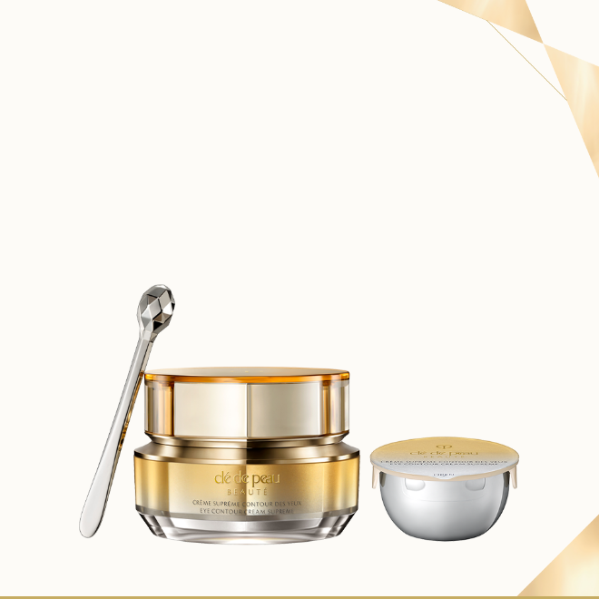 Clé de Peau Beauté クレームイユーS ＆ レフィルセット SUPREME EYE CONTOUR CREAM AND REFILL SET 免税価格 47,700円 国内参考価格 58,300円(税込)相当