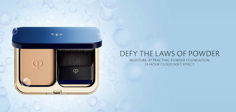 - DEFY THE LAWS OF POWDER - MOISTURE-ATTRACTING POWDER FOUNDATION. 24-HOUR CLOUD-SOFT EFFECT.