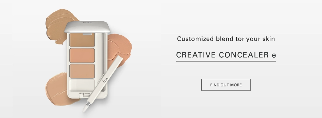 3色をブレンドしてあなた色に。CREATIVE CONCEALER e