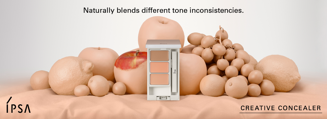 色んな色ムラ、ナチュラルに同化。CREATIVE CONCEALER