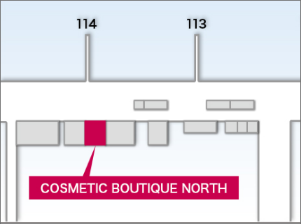 COSMETIC BOUTIQUE NORTH MAP